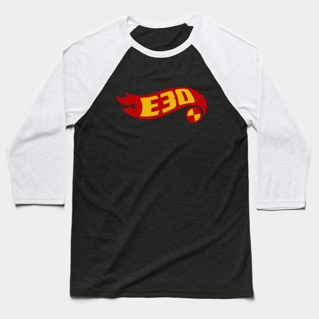 e30 hotwheels Baseball T-Shirt by akirascroll